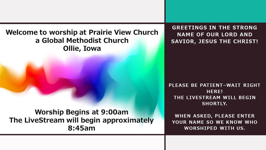 Worship, December 21, 2025